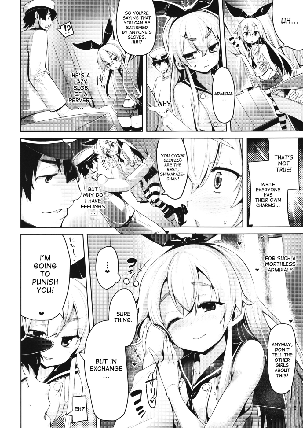 Hentai Manga Comic-Koi Suru Shimakaze-chan To Hentai Teitoku-Read-7